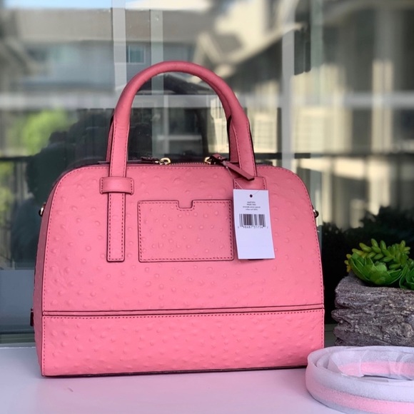 “Final price “Kate Spade Riverside Street Ostrich
Embossed Felix handbag - Picture 2 of 7